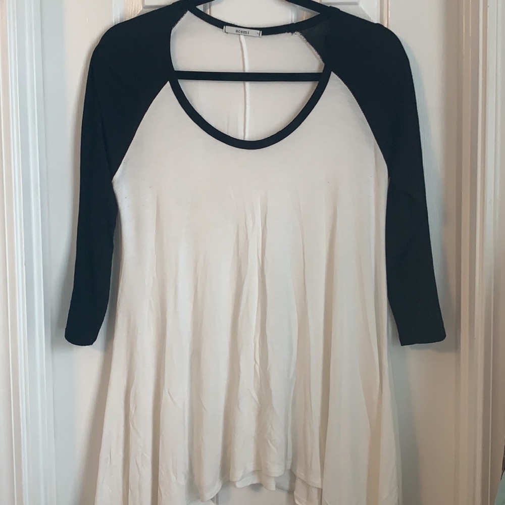 Asymmetrical Hemmed Top